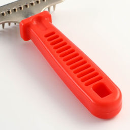 Расчёска-грабли с конусообразными зубьями, 8 х 15,5 см , красная - Пижон фото 4