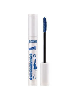 LUXVISAGE Тушь "PERFECT COLOR" веер пышных ресниц BLUE (Синяя) 8г. (6)