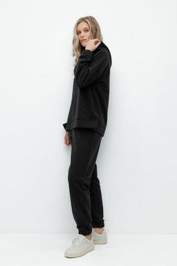 VERY NEAT _ ЕВТ 4109/темный черный брюки жен фото 3