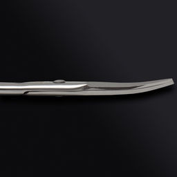 Ножницы маникюрные «Премиум», загнутые, узкие, 9 см, на блистере