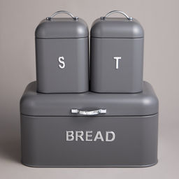 ХЛЕБНИЦА AGNESS 30Х19,5Х15,5СМ С 2-МЯ БАНКАМИ Д/СЫП. ПРОД. D11,5СМ, H16,5СМ