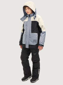 Костюм 7з5725 сталь/черный - Nikastyle фото 2