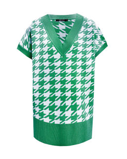 Жилет с орнаментом гусиные лапки - Incity фото 12