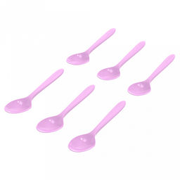 Ложка пластмассовая Пикник 16x4,5см, набор 6шт, полипропилен (Россия) - Домашняя мода фото 3