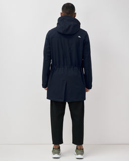 Парка спортивная мужская с капюшоном softshell темно-синего цвета 9565TS - Mtforce фото 5