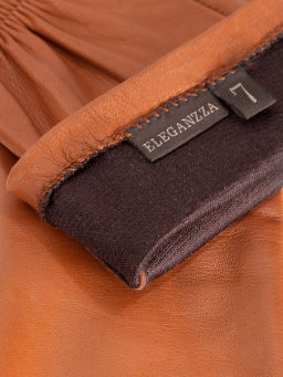 Перчатки женские ш/п TOUCH F-IS5800 cognac - Eleganzza фото 5