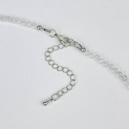 Колье из Горного Хрусталя и Аметиста 38 см +