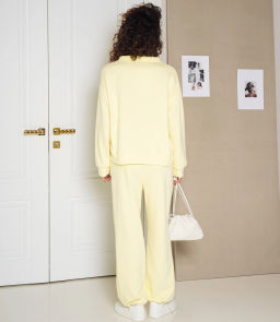 Спортивный костюм #КТ23710, жёлтый