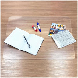 Настольное покрытие Calligrata, 48×65 см, прозрачное, глянцевое