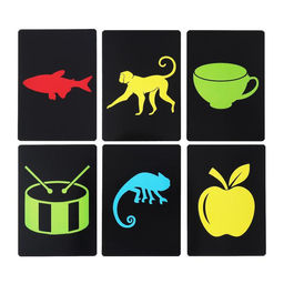 Цветные картинки для новорожденных, 20 карт - Лас играс фото 2