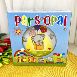 Набор для завтрака 3 пр. JELLY стеклокер. арт. PO-3sd-773 (118540)