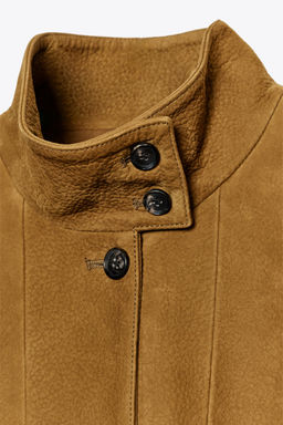 LEATHER BOMBER JACKET ZW COLLECTION LIMITED EDITION - Zara фото 6