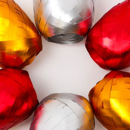 Лента упаковочная матовый металлик, МИКС, 0.5 см ? 10 м - Simaland фото 3