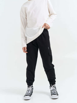 Джоггеры карго облегченные Уголь 7+ - Bungly фото 2