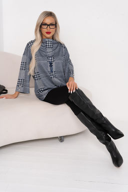 Джемпер (синий) Б11-113 - Николь фото 2