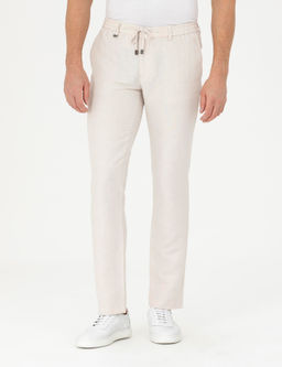 Bej Slim Fit Kuma_ Pantolon - Pierre cardin фото 2