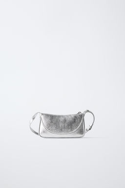 BANDOLERA METALIZADA / Plata - Zara фото 5