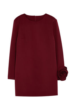 TRENDYOLMILLA Bordo Duz Kesim Gul Detayl? Mini Dokuma Elbise TWOAW25EL00171  фото 6