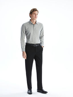 Slim Fit Uzun Kollu Erkek G?mlek