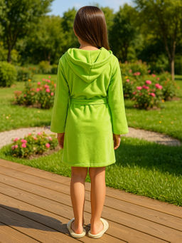 Халат детский салатовый