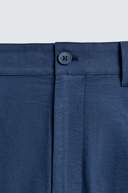 PANTAL?N WIDE FIT PLIEGUES / Azul - Zara фото 9