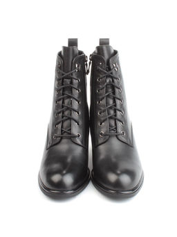 04-M3-2274 BLACK Ботинки зимние женские (натуральная кожа, натуральный мех) - Фабричный китай фото 9