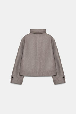 HIGH-COLLAR JACKET - Zara фото 8
