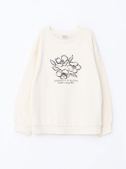 Bisiklet Yaka K?z ?ocuk Sweatshirt ve Tayt - Waikiki фото 2