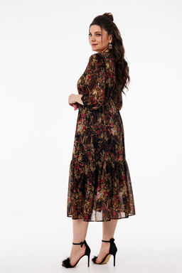 Платье ANELLI 1504 цвет явы  фото 8