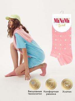 MINI TREND 4203 носки жен. - corallo - Minimi фото 2