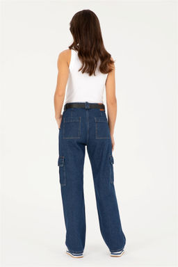 Женские синие джинсовые брюки Неожиданная скидка в корзине - U.s. polo assn фото 4