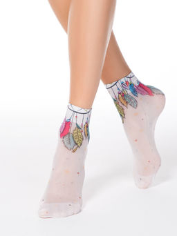 Цена за 2 пары. Носки Классические CONTE Носки с ярким принтом FANTASY 40 mix - Conte elegant фото 11