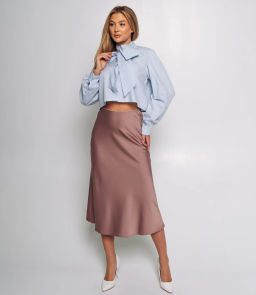 Блуза #КТ2516 (3), голубой