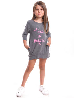 Платье для девочки UD 2744 графит - Mini maxi фото 2