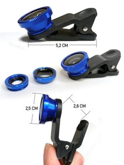 61213 Объективы для телефона 3 в 1