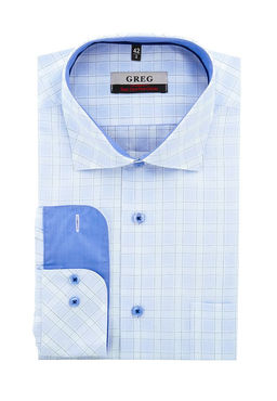 Сорочка мужская длинный рукав GREG 125/111/8293/1p  фото 2
