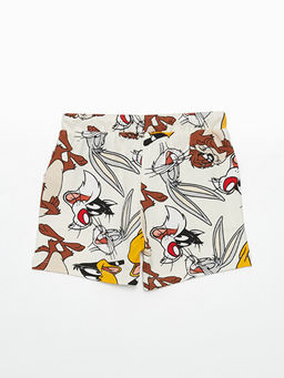 Beli Lastikli Bugs Bunny Bask?l? Erkek Bebek ?ort - Waikiki фото 2