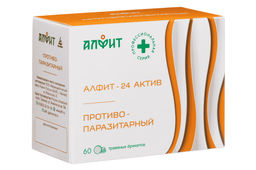 Алфит-актив 24 (противопаразитарный) БАД в брикетах Алфит 5802