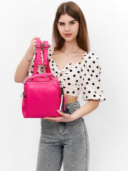 LACCOMA рюкзак Лилу-Л815-фуксия эко кожа хлопок