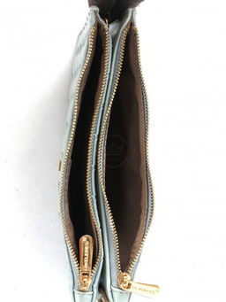 Сумка женская искусственная кожа DJ-СМ 7463-STARLIGHT BLUE, 3отд, плечевой ремень, голубой SALE 265269 - Adelia фото 7