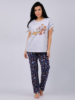 Пижама "Бурундучки 2" брюки, трикотаж