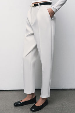 TROUSERS WITH BELT - Zara фото 2