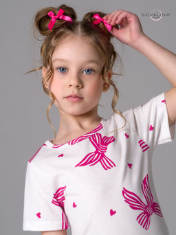 Костюм Актив алые бантики-фуксия - Sovalina фото 13