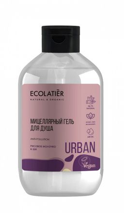 Ecolatier URBAN Гель/душ Мицеллярный Рисовое молочко&Ши 600мл