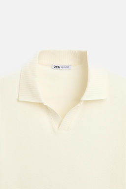 TEXTURED POLO SHIRT - Zara фото 33