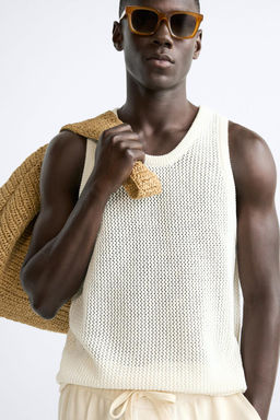 KNIT TANK TOP - Zara фото 6