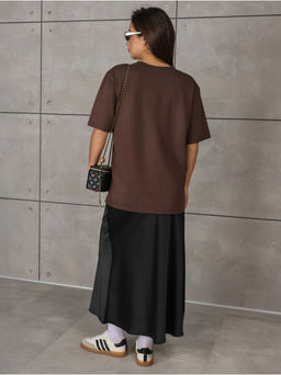 Футболка "Базовая" Шоколад женская