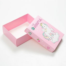 Цена за 5 шт. Коробка подарочная, крышка-дно, сборная Единорог, 21 х 15 х 7 см - UPAK LAND фото 3