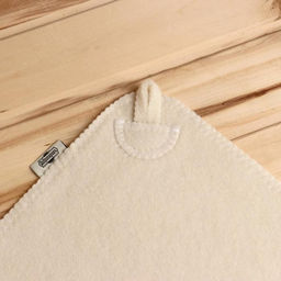 Набор для бани "Будёновец" шапка, коврик, рукавица