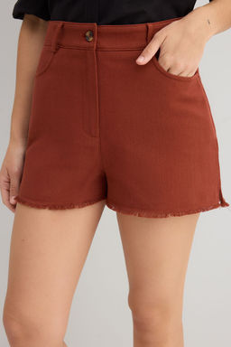 Trendyolmilla Siyah %100 Pamuk Gabardin City Boy Sort & Bermuda TWOSS25SR00211 фото 9